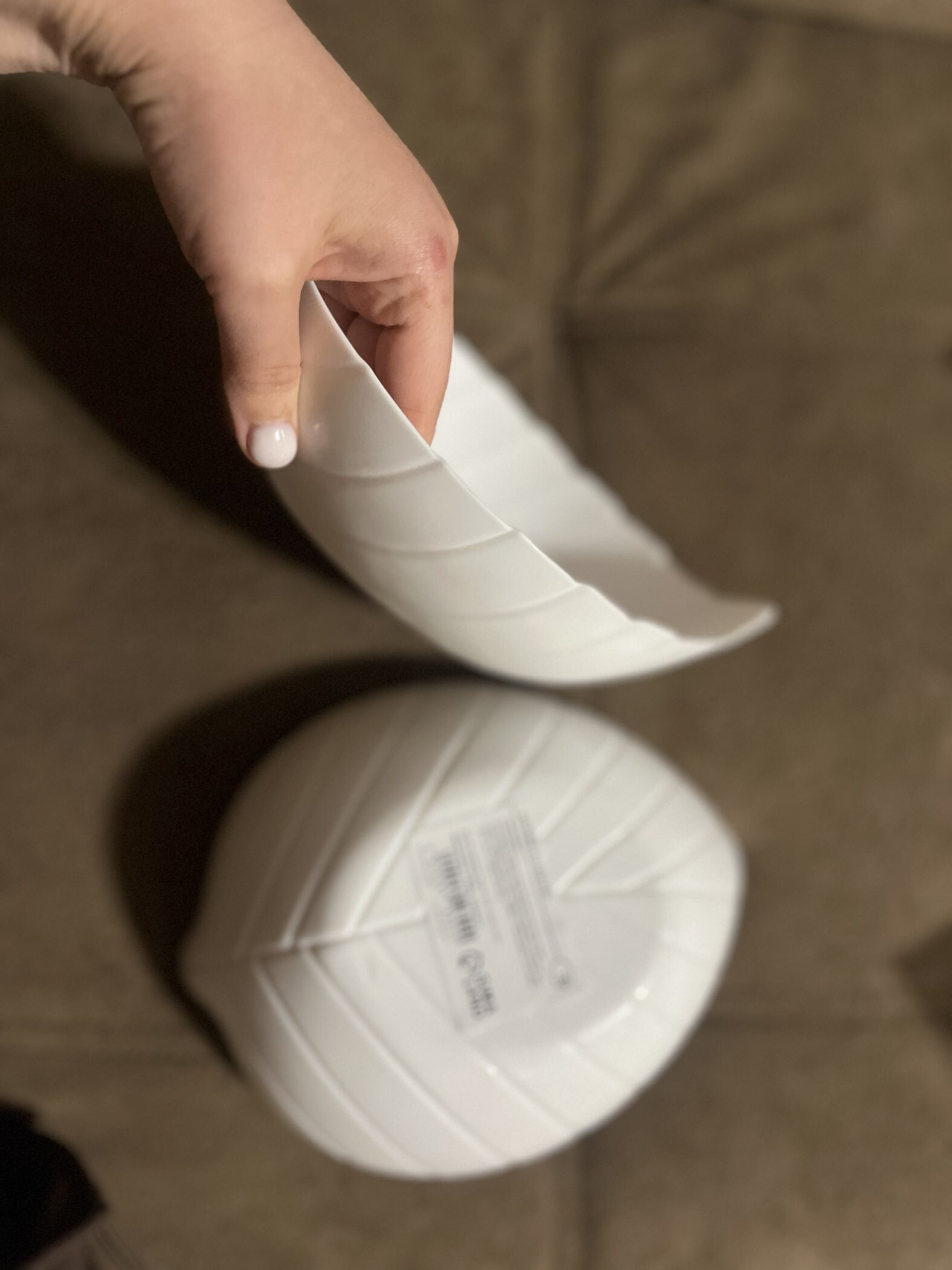 Фотография покупателя товара Салатник Avvir «Лист», 700 мл, 22×17×8 см, стеклокерамика - Фото 3