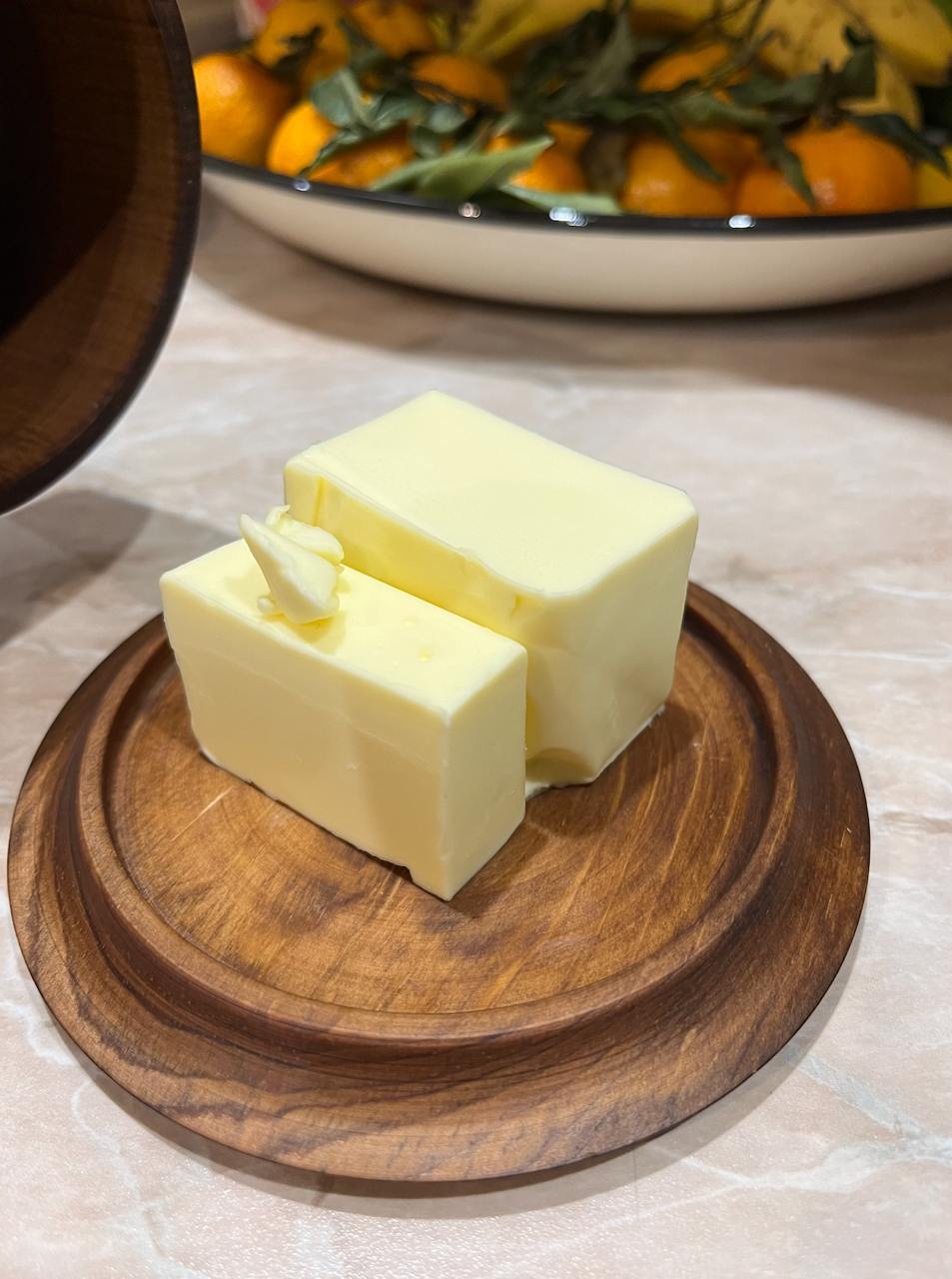 Фотография покупателя товара Маслёнка Magistro, 13.5×9×2 см, дерево кедр, коричневая - Фото 1