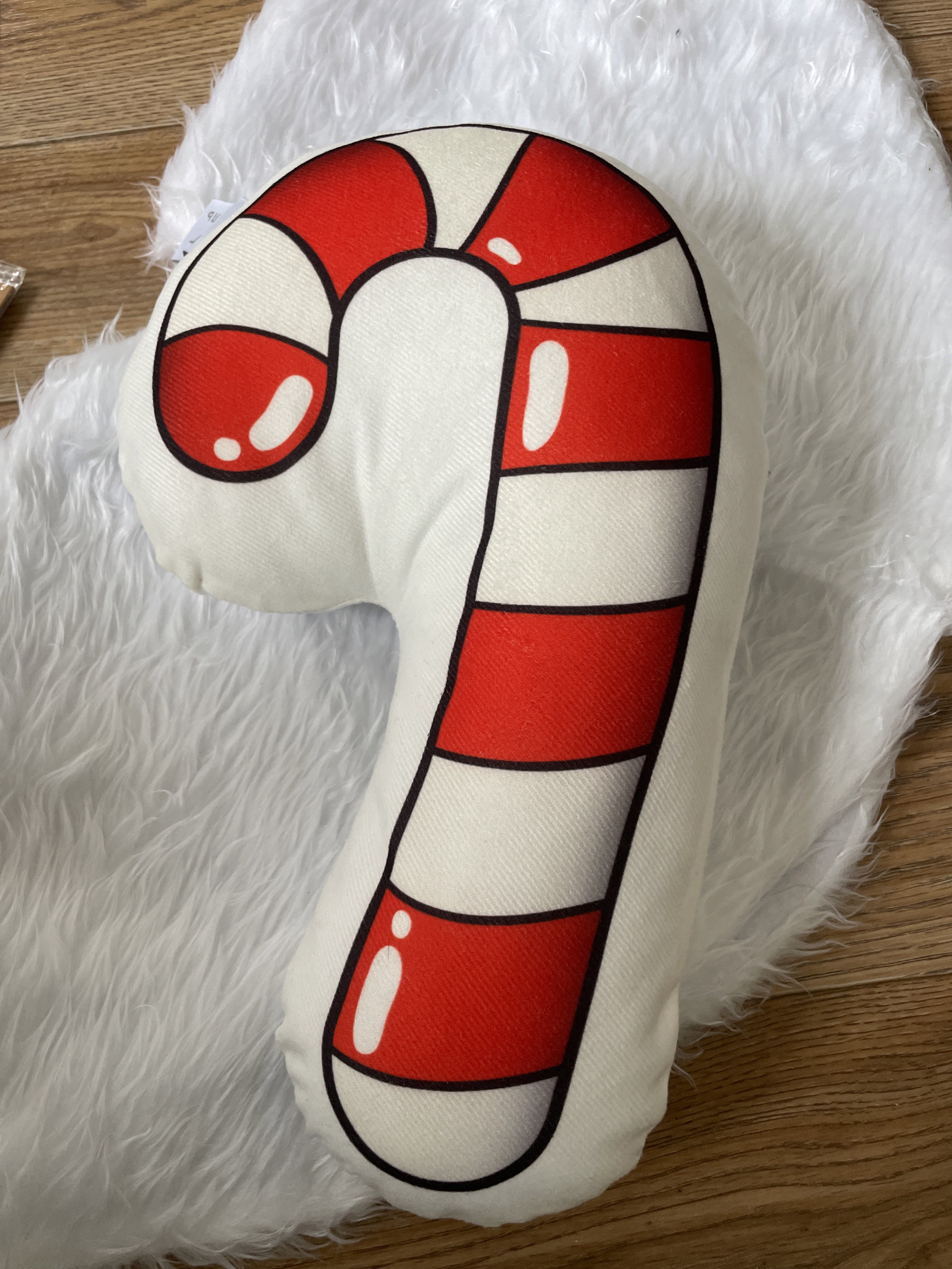 Фотография покупателя товара Подушка Этель «Candy cane» 28×36 см, 100 п/э, велюр - Фото 1