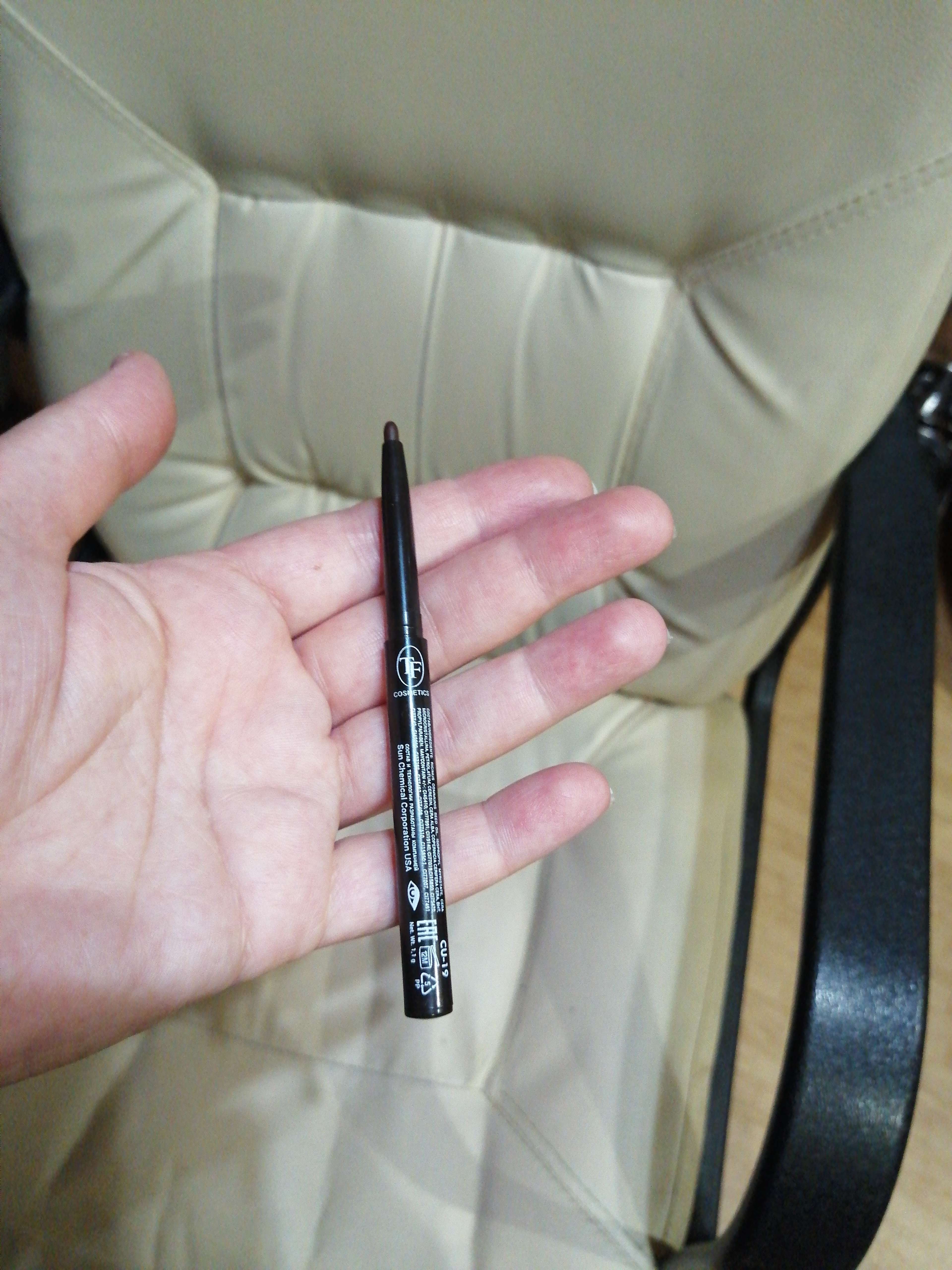 Фотография покупателя товара Контурный карандаш для глаз TF Liner & Shadow автоматический, тон №109 dark brown - Фото 2