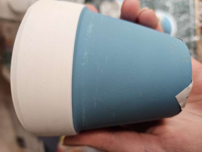 Фотография покупателя товара Горшок для цветов «Трапеция», 8×8×8 см - Фото 11