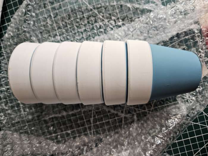 Фотография покупателя товара Горшок для цветов «Трапеция», 8×8×8 см - Фото 7