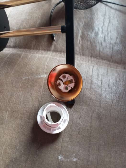 Фотография покупателя товара Люстра "Эстэт" 2хЕ27 40Вт черный 36х36х23,5см BayerLux - Фото 5