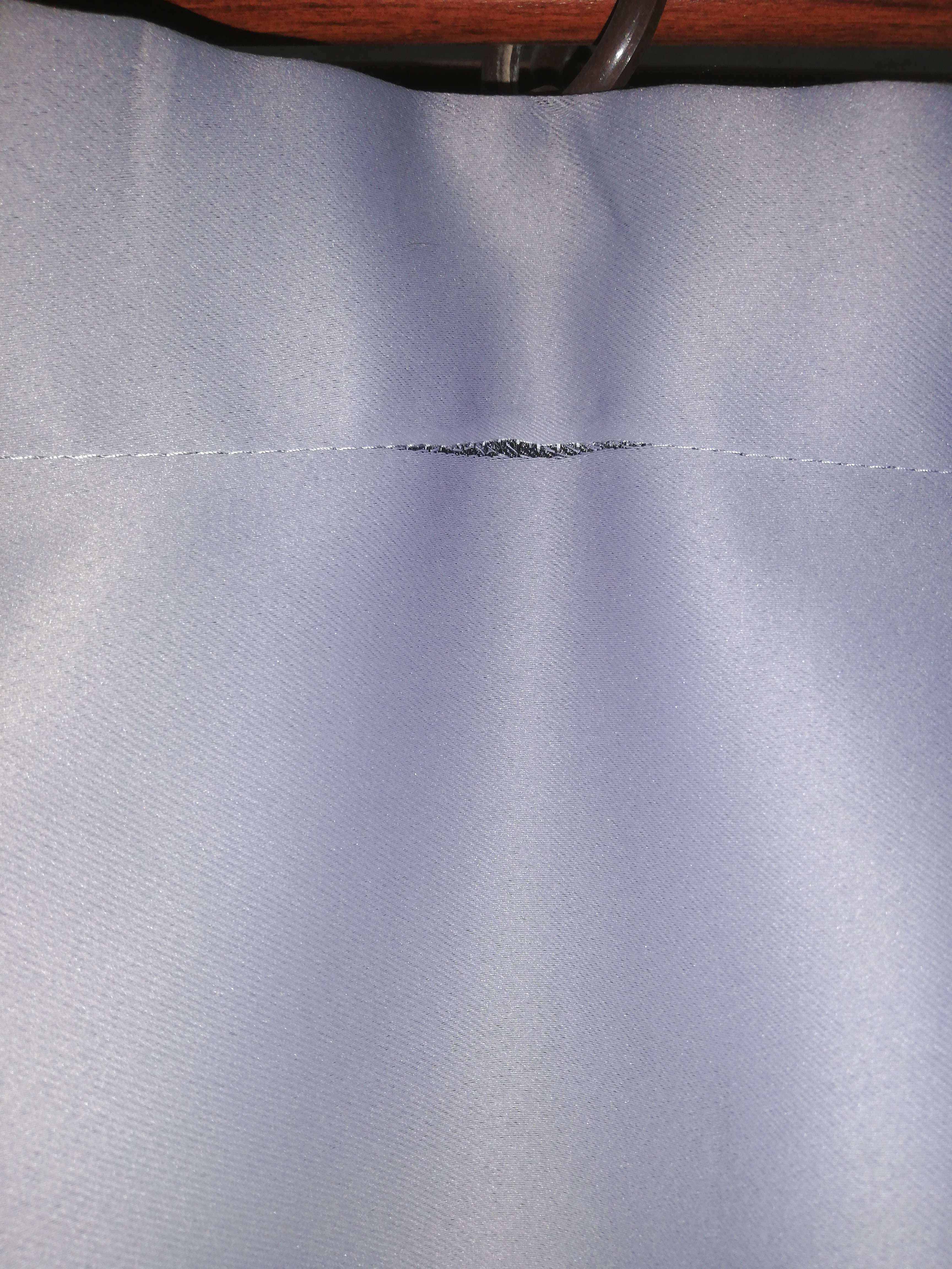 Фотография покупателя товара Штора портьерная «Этель» 145×265 см, блэкаут, цвет серый, пл. 210 г/м², 100% п/э - Фото 13