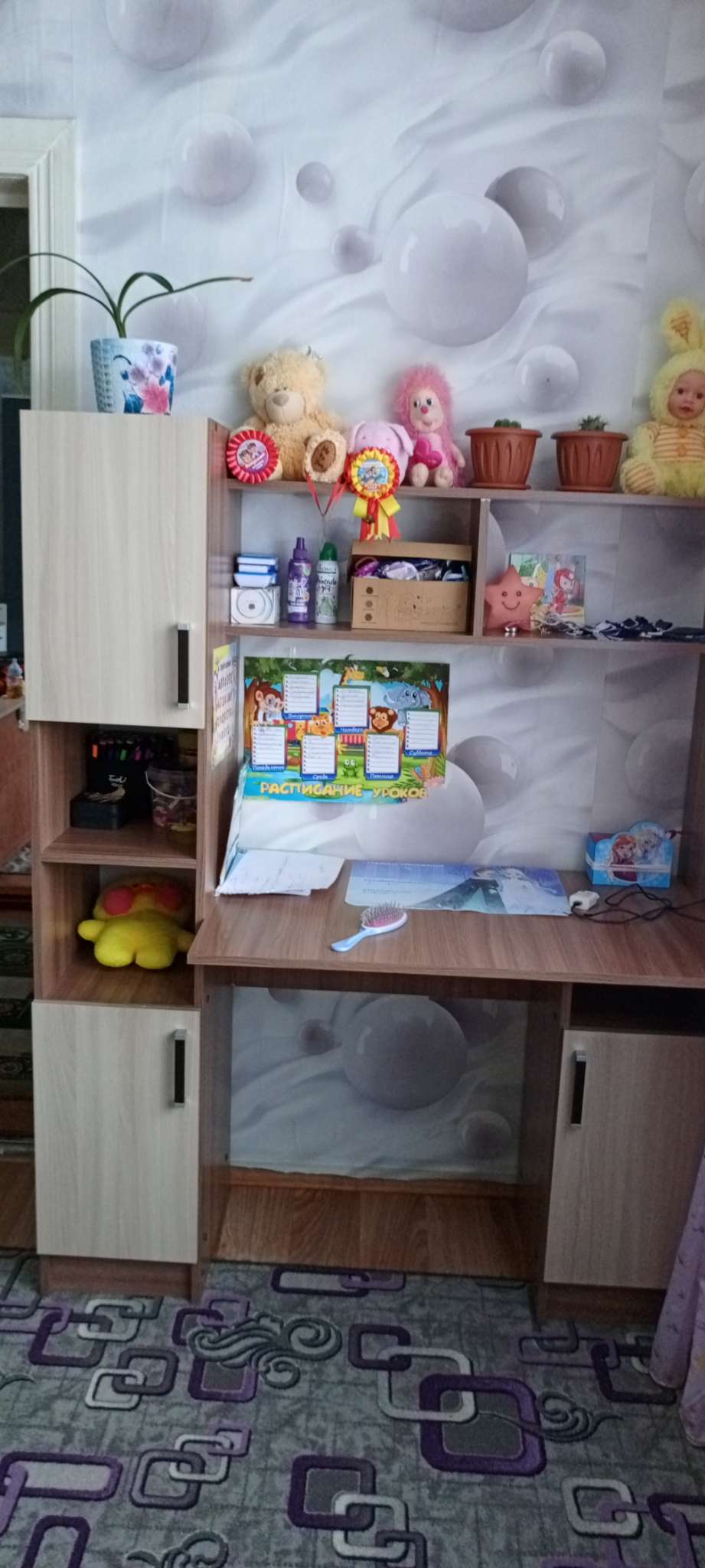 Фотография покупателя товара Стол компьютерный «Клик Мебель», с надстройкой, 1230×570×1600 мм, цвет белый - Фото 2