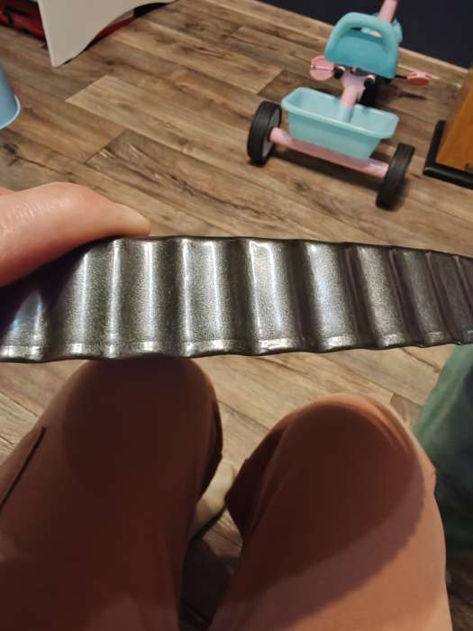 Фотография покупателя товара Форма для выпечки Доляна «Жаклин», d=32 см, съёмное дно, антипригарное покрытие, чёрная - Фото 2