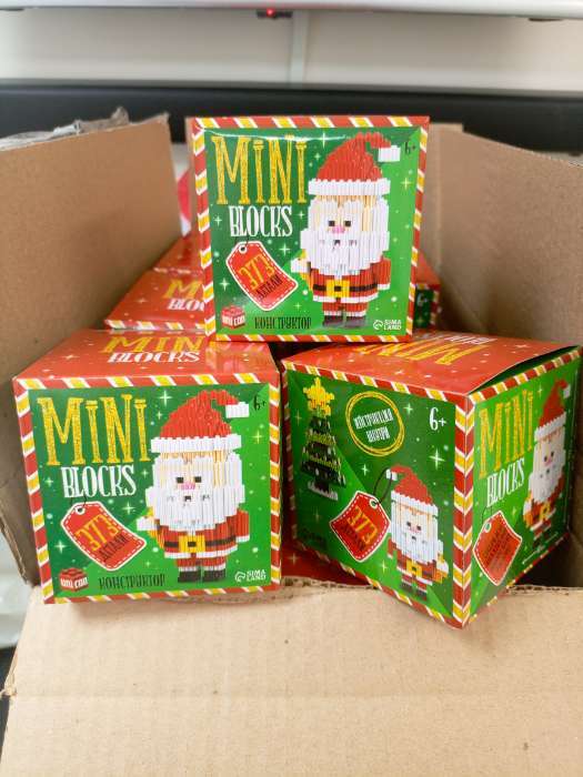 Фотография покупателя товара Конструктор Mini Blocks UNICON «Олень», 379 деталей - Фото 3