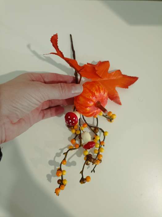 Фотография покупателя товара Декор на палочке «Осень» 8×20×30 см - Фото 3