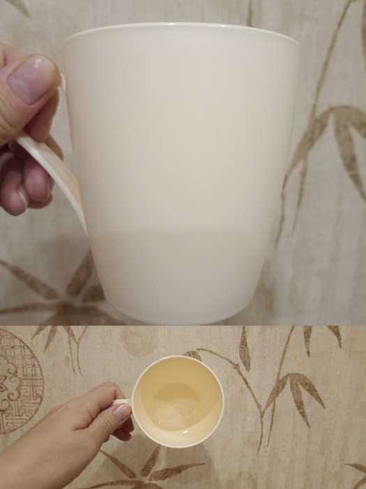 Фотография покупателя товара Кружка пластиковая «Нова», 400 мл, d=8.5 см, h=9.5 см, МИКС - Фото 1