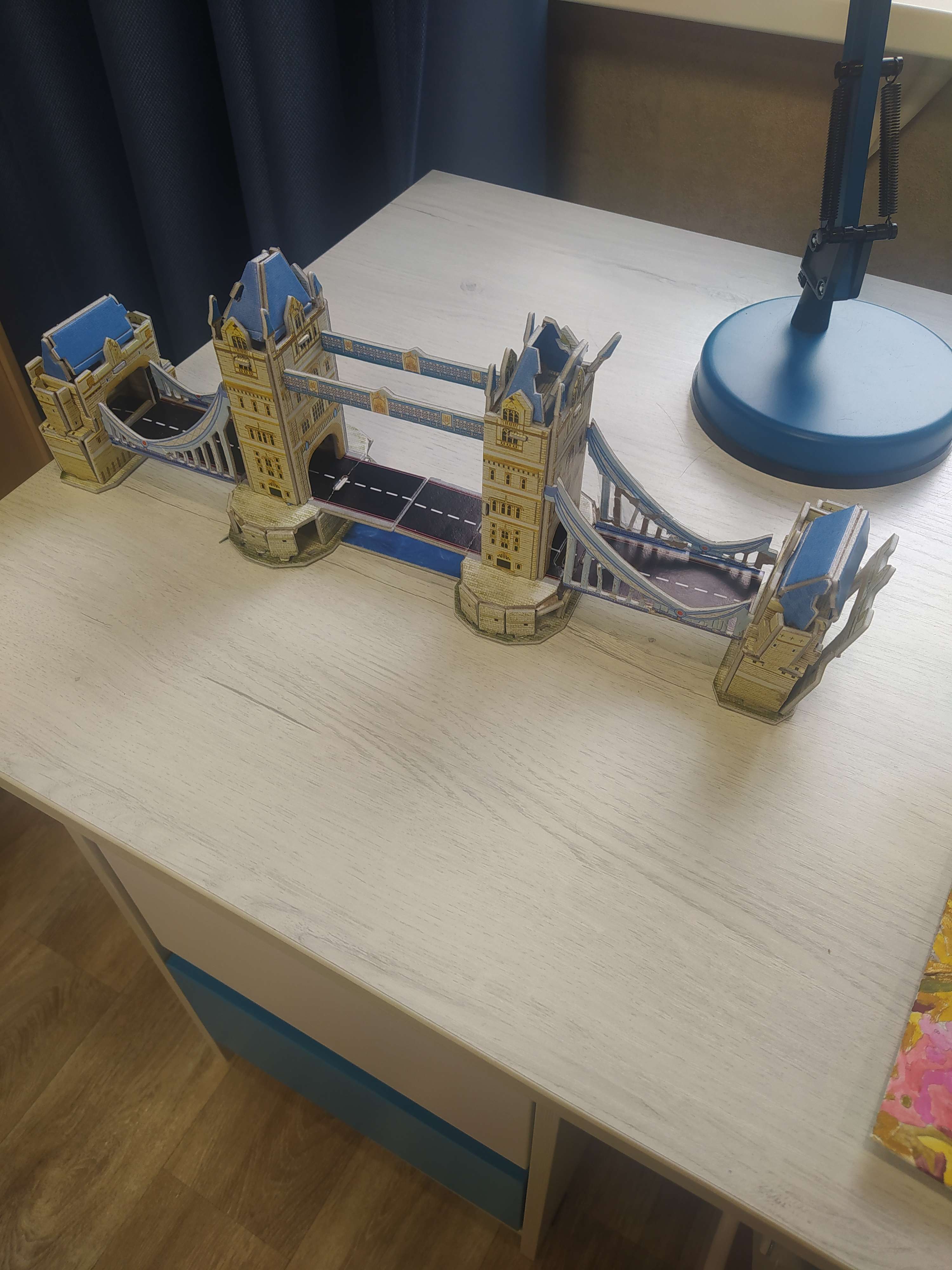Фотография покупателя товара Конструктор 3D «Лондонский мост», 41 деталь