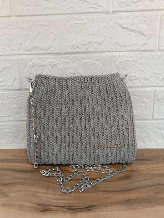 Фотография покупателя товара Цепочка для сумки, плоская, с карабинами, алюминиевая, 9×14 мм, 120 см, цвет золотой - Фото 1