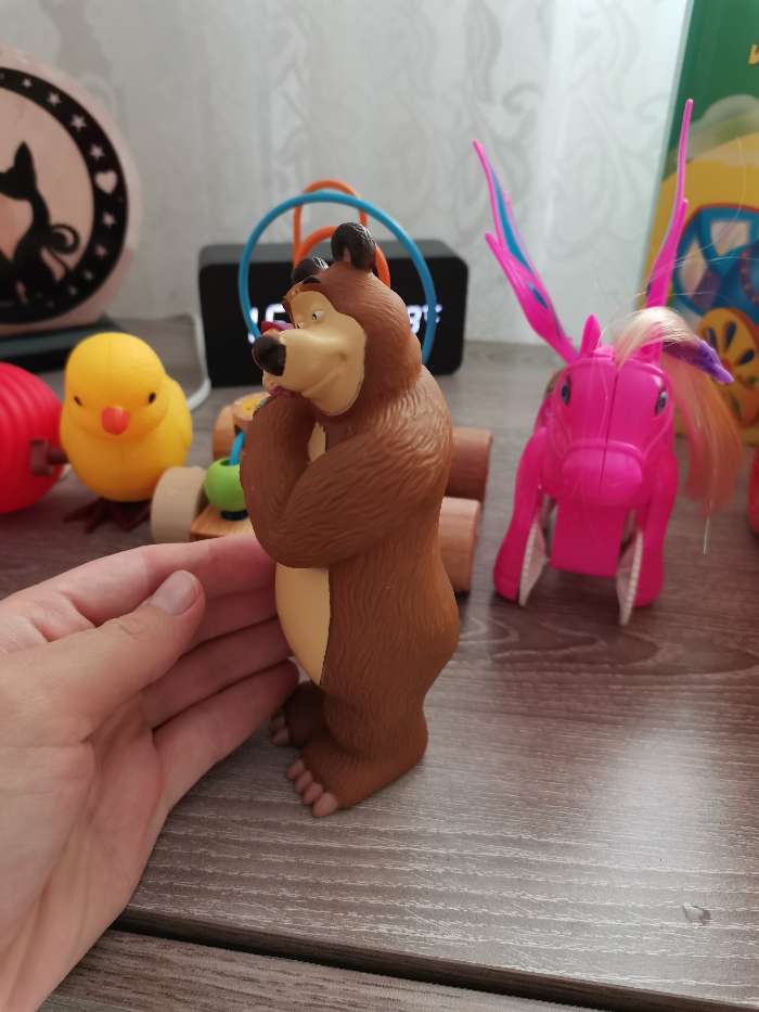 Фотография покупателя товара Игрушка для ванной «Медведь с Машей»
