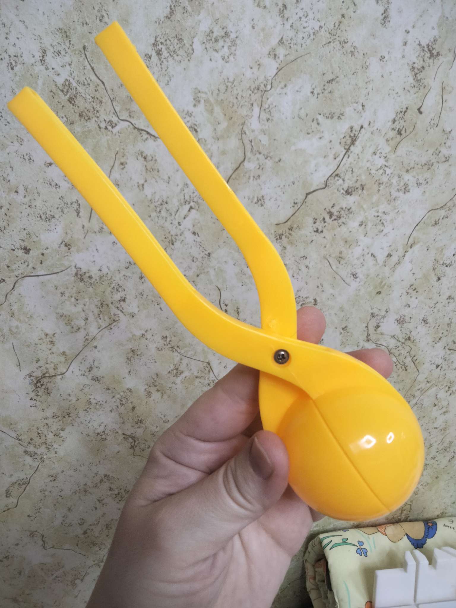 Фотография покупателя товара Снежколеп-песколеп «Колобок», d=5 см, цвет Микс - Фото 4