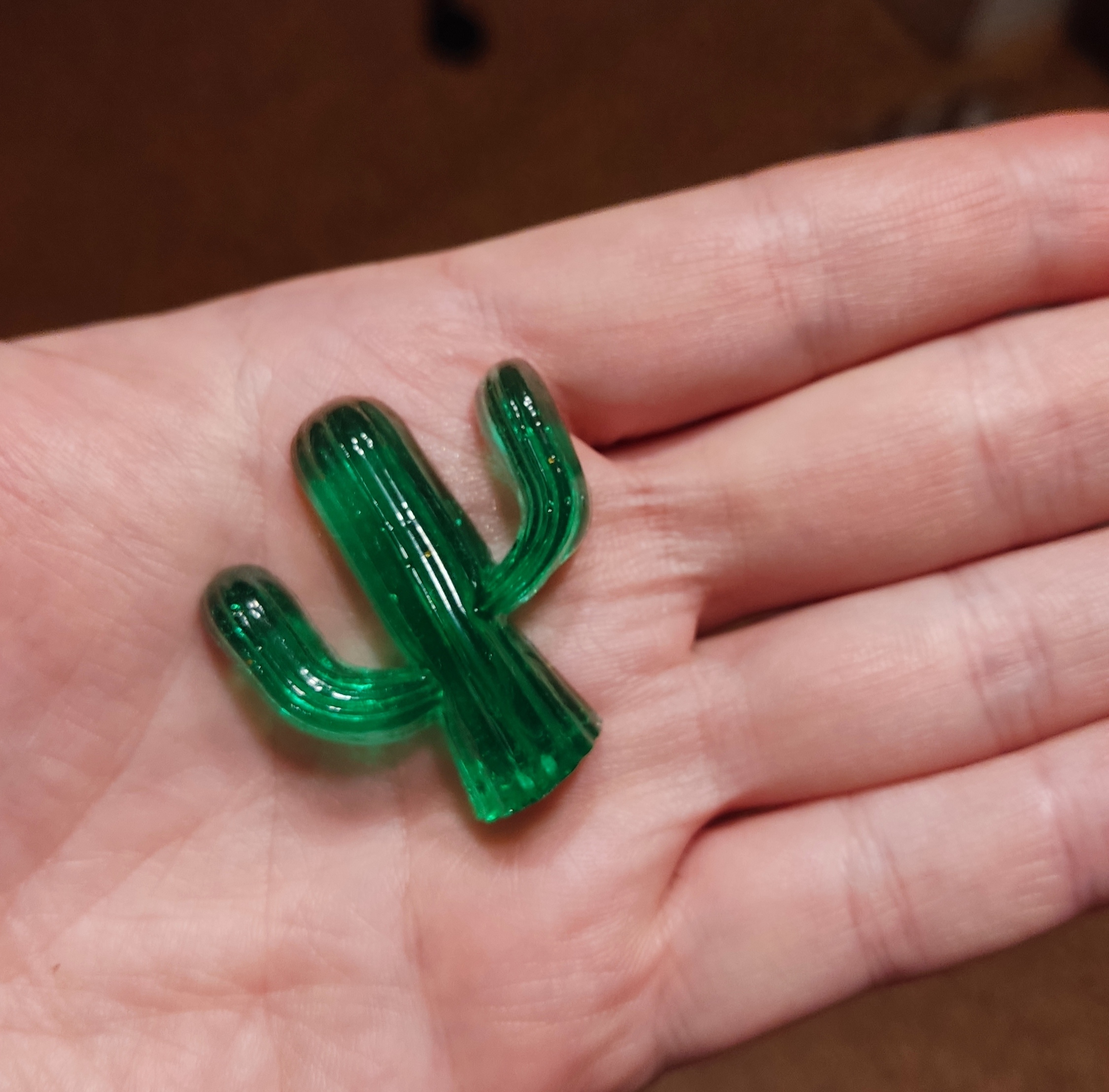 Фотография покупателя товара Молд силикононовый «Кактусы» 1,5 х 8,5 х 5 см - Фото 1