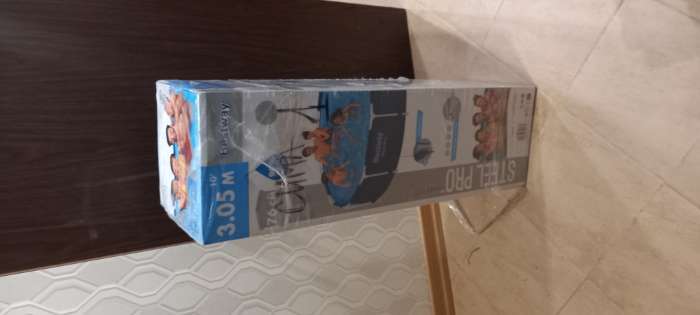 Фотография покупателя товара УЦЕНКА Бассейн каркасный Bestway Steel Pro 56677, 305×76 см - Фото 1