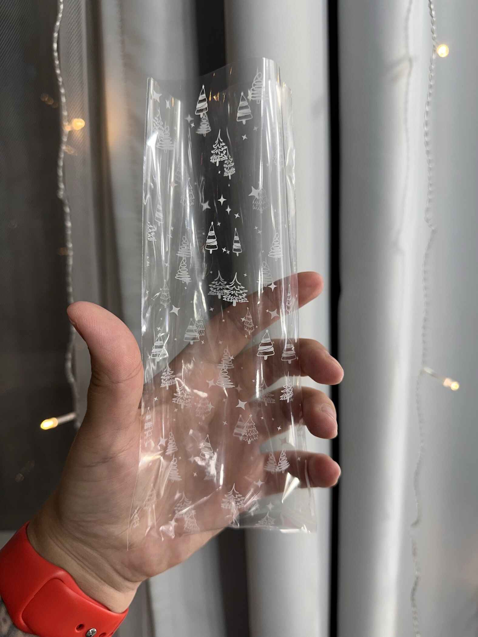 Фотография покупателя товара Пакет фасовочный БОПП, "Елочки" 9*19 см. - Фото 2