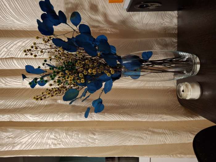 Фотография покупателя товара Сухие цветы «Молочай Миля», 25 г, длина — 70 см, цвет фиолетовый - Фото 5