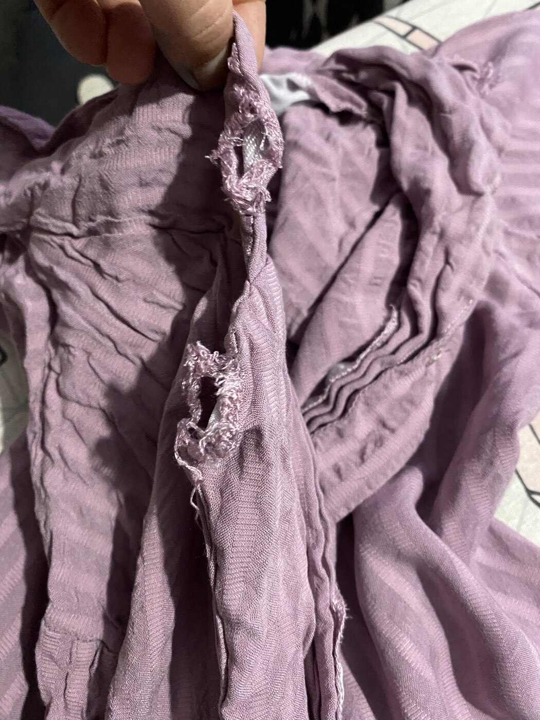 Фотография покупателя товара Пижама женская (жакет, шорты) KAFTAN, сиреневая, размер 48-50 - Фото 1