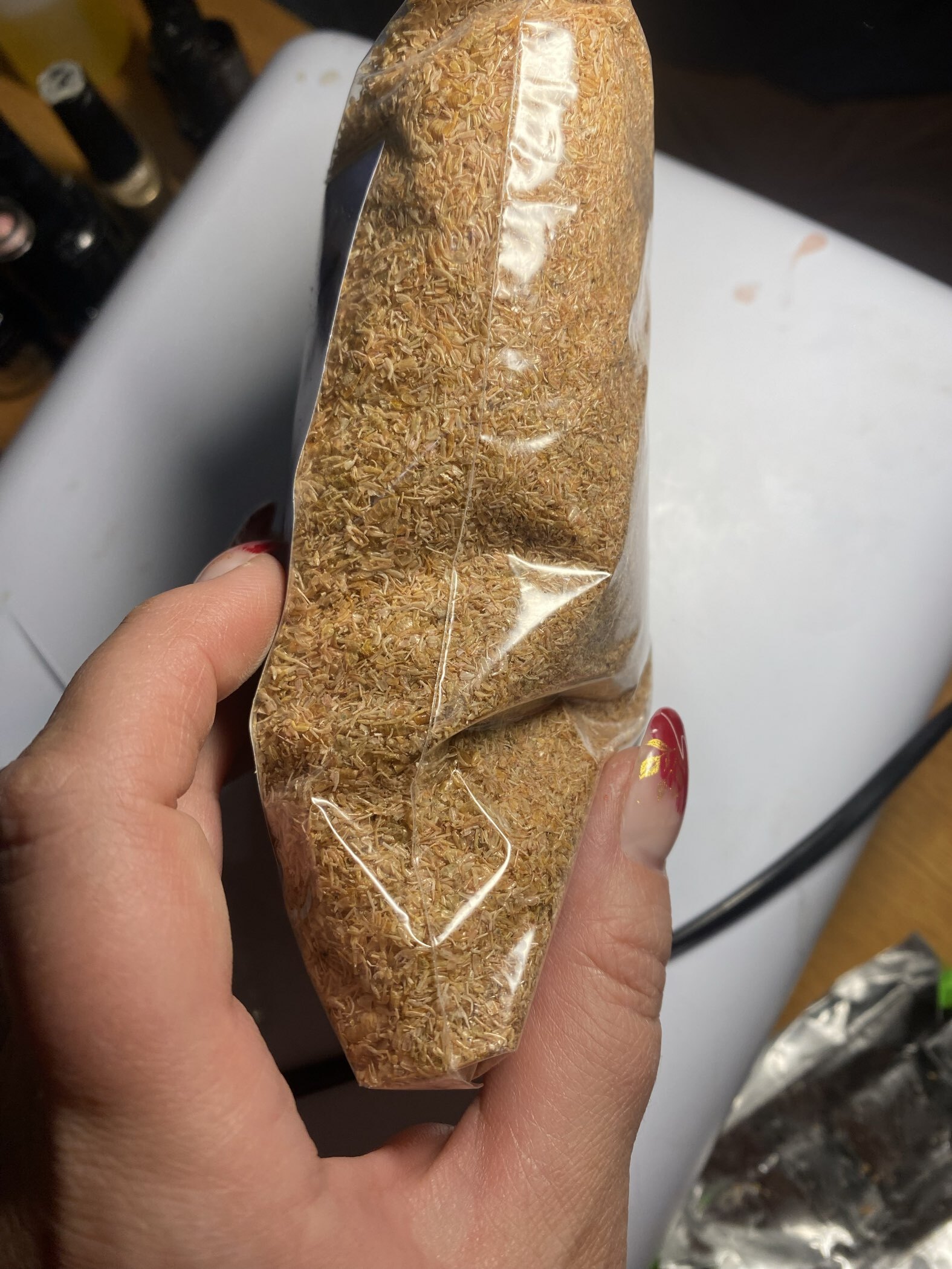 Фотография покупателя товара Корм для рыб и черепах «Пижон» гаммарус измельченный, 100 г - Фото 2