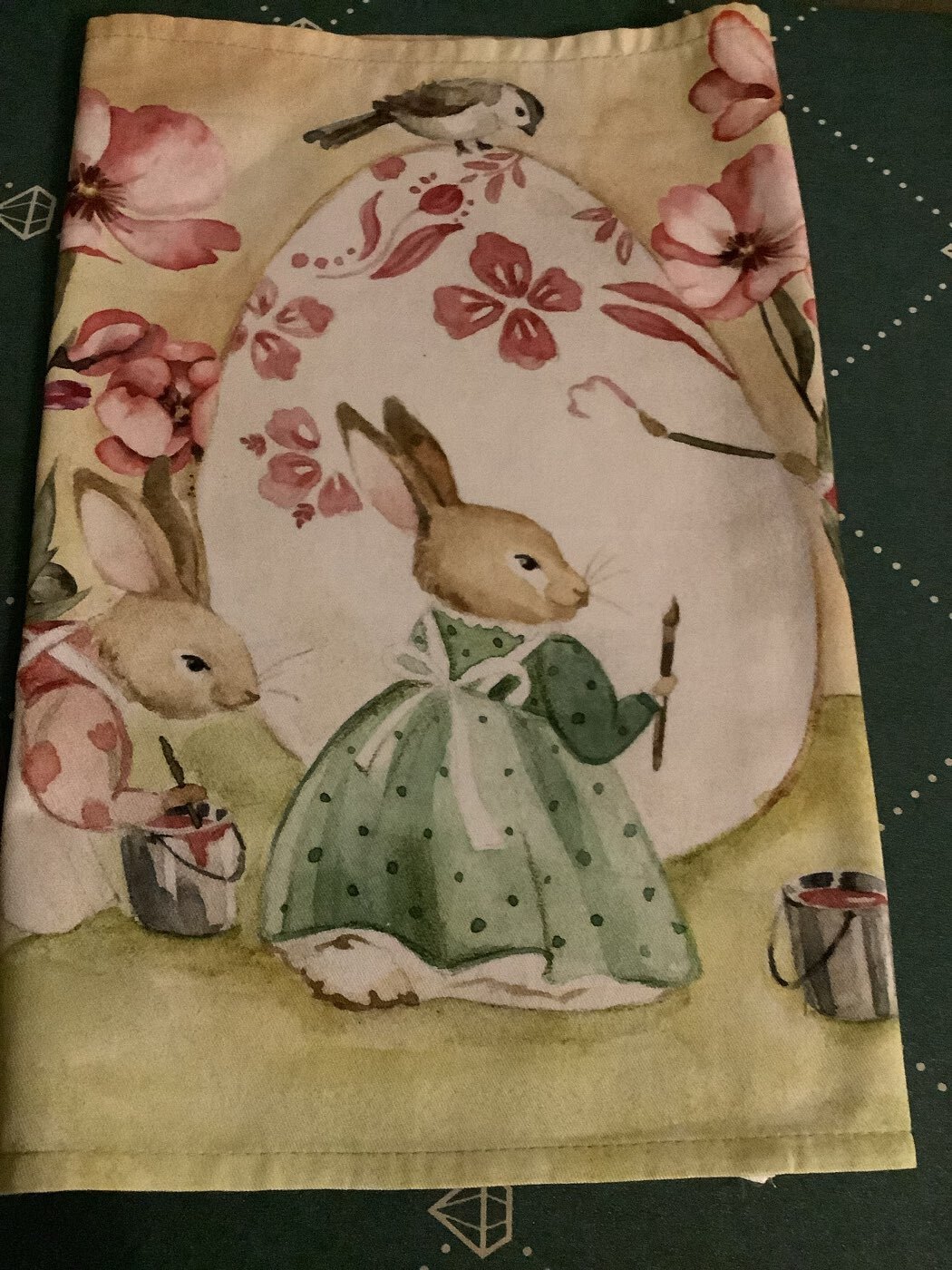 Фотография покупателя товара Полотенце Этель «Счастливой Пасхи» 40×73 см, 100% хлопок, саржа 190 г/м² - Фото 2