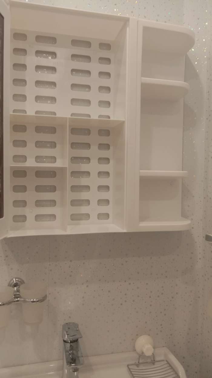 Фотография покупателя товара Набор для ванной комнаты Hilton Universal, цвет белый - Фото 2