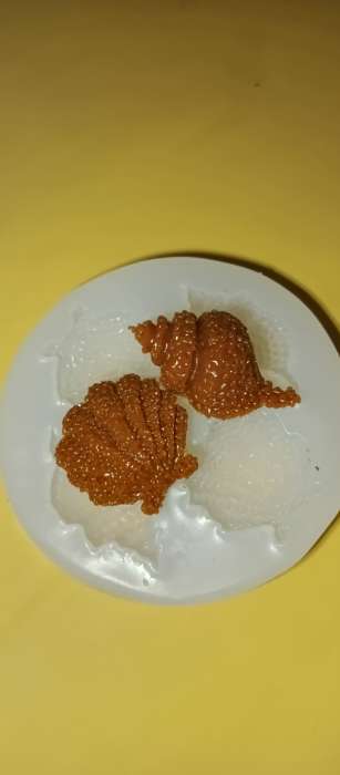 Фотография покупателя товара Молд силиконовый «Морские ракушки» 1.2×7×7 см - Фото 1