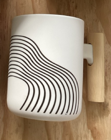 Фотография покупателя товара Кружка керамическая «Настоящий мужчина», 400 мл, белая - Фото 1