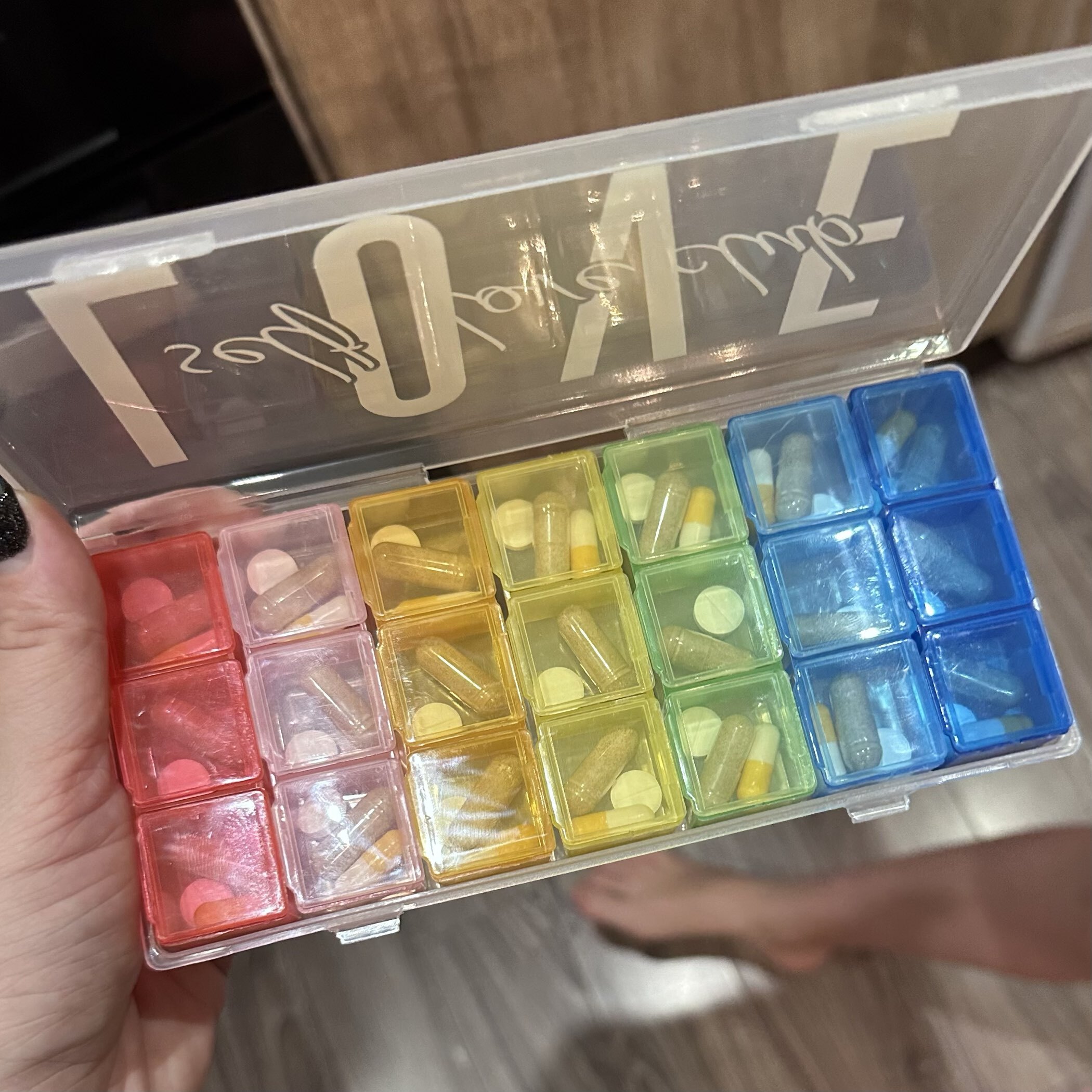 Фотография покупателя товара Таблетница Love, 16.5 × 7.5 см. - Фото 1