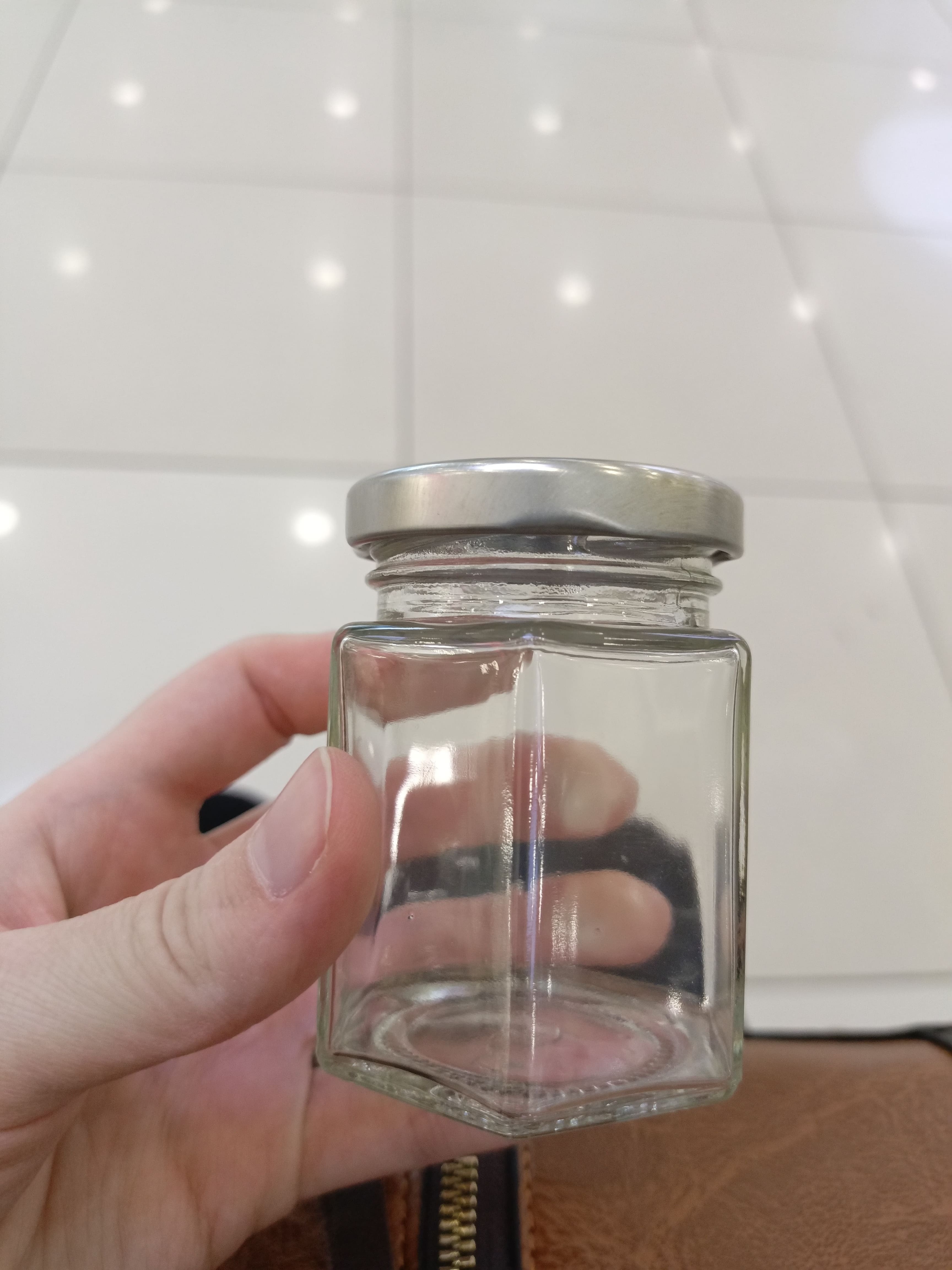 Фотография покупателя товара Банка для сыпучих Доляна «Идиллия», 70 мл, 5.4×5.3 см, с металлической крышкой, стекло, прозрачная - Фото 3