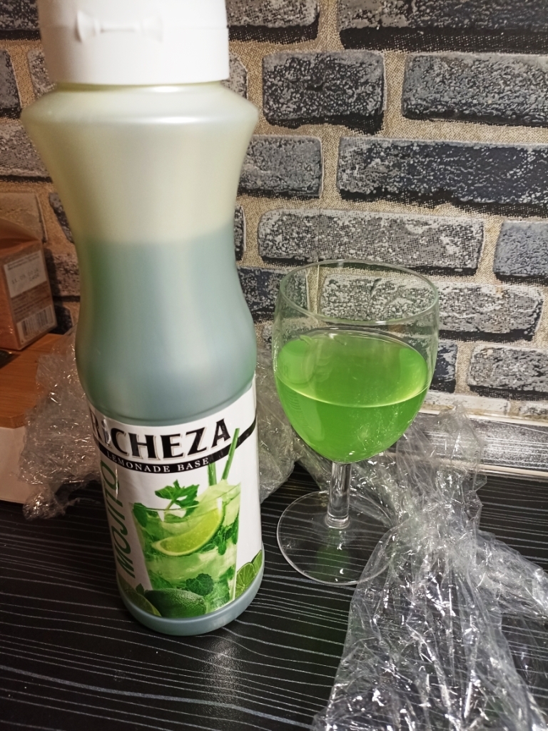 Фотография покупателя товара Основа для напитков RiCHEZA Мохито, 1000 г - Фото 2