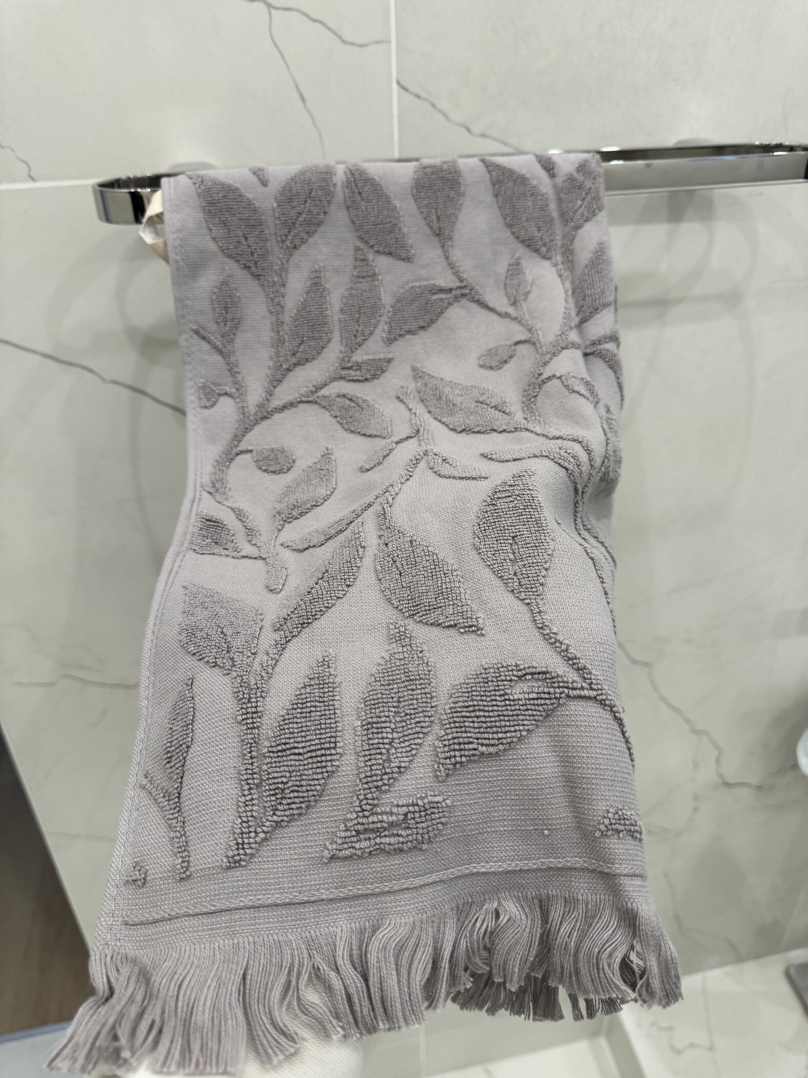 Фотография покупателя товара Полотенце махровое SL HOME: Boho «Блан де Блан» 100×180 см, хлопок 100%, белое - Фото 15