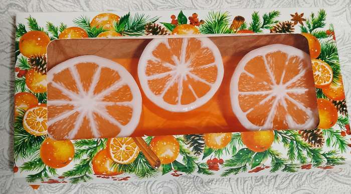 Фотография покупателя товара Коробка для шоколада новогодняя «Снежная сказка», с окном, 16×8×1.5 см - Фото 4