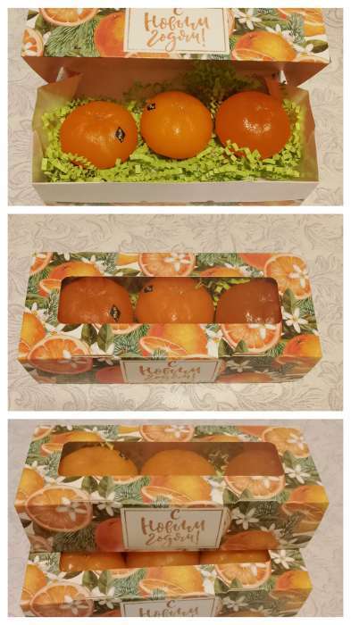 Фотография покупателя товара Коробка складная «С Новым годом», 17×7×4 см - Фото 1