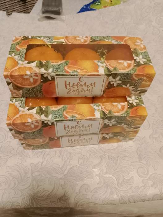 Фотография покупателя товара Коробка складная «С Новым годом», 17×7×4 см - Фото 3