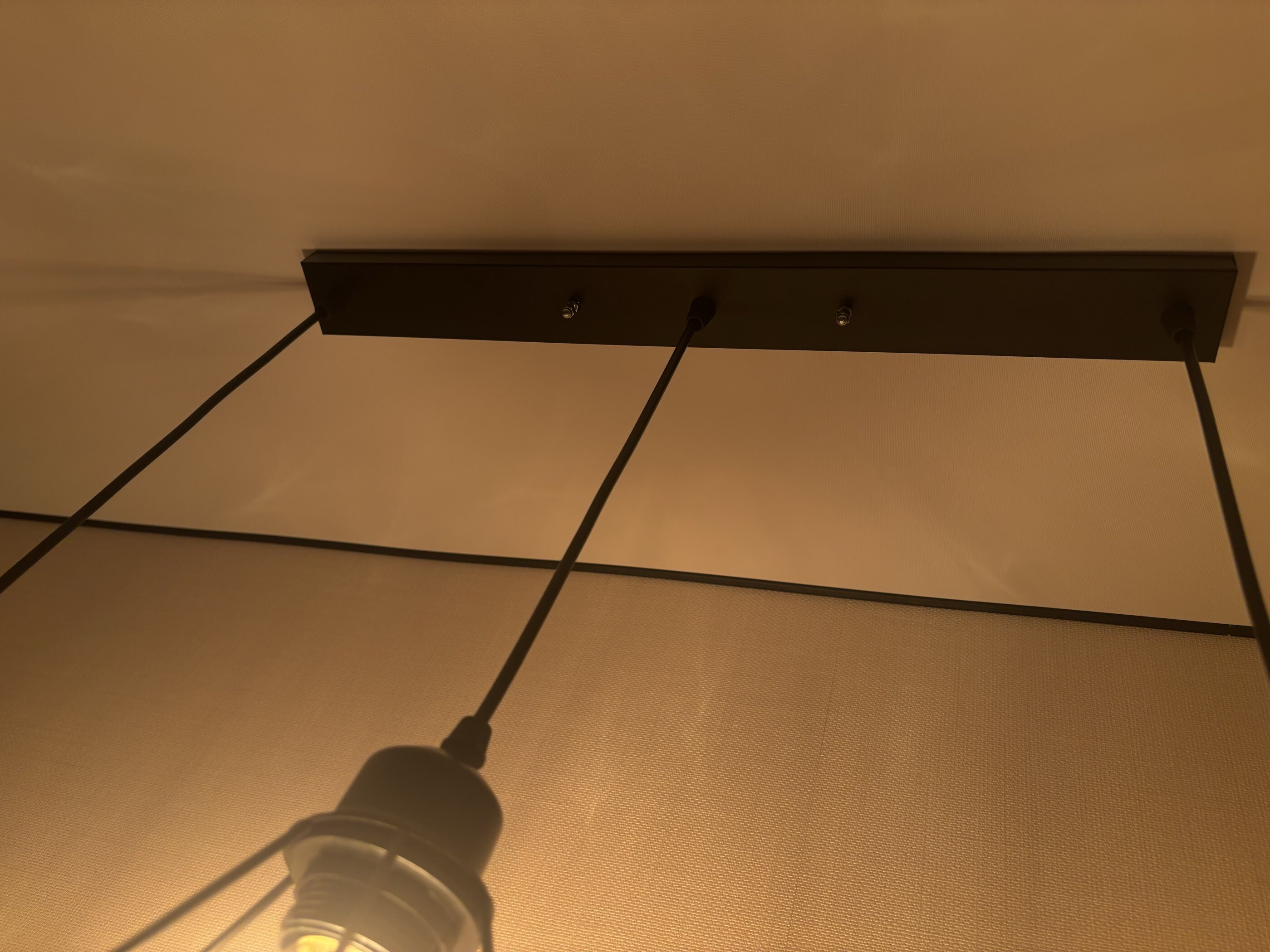 Фотография покупателя товара Светильник «Брук» 3хЕ27 40 Вт 50×18×19-122 см - Фото 2