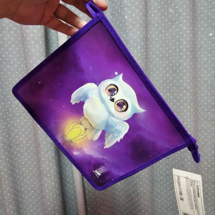 Фотография покупателя товара Папка для тетрадей, А5, пластиковая, 19×23×5 см «Лиса» - Фото 2