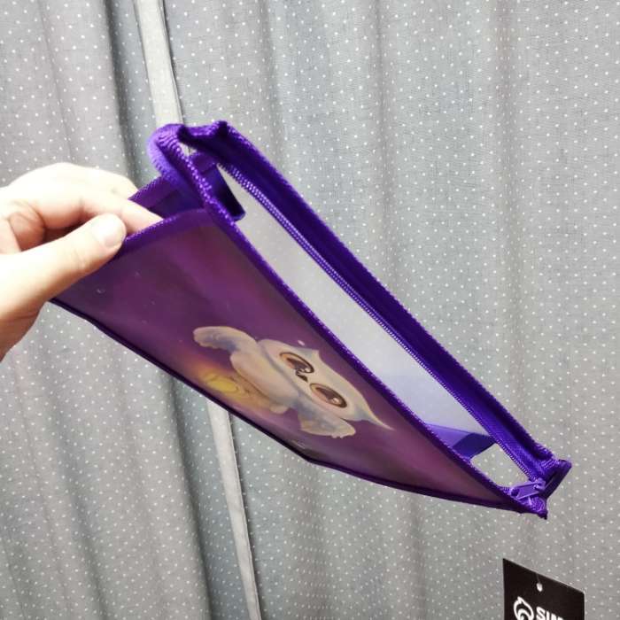 Фотография покупателя товара Папка для тетрадей, А5, пластиковая, 19×23×5 см «Лиса» - Фото 3