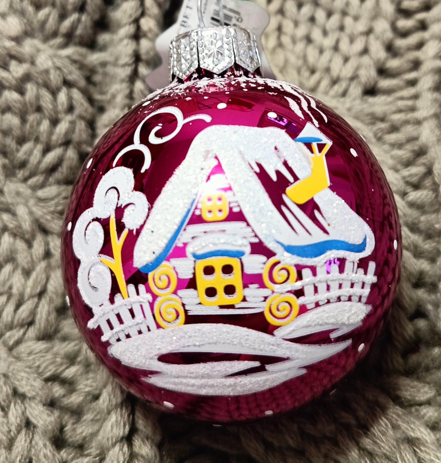 Фотография покупателя товара Ёлочный шар «Рассвет» новогодний, d=6 см, без упаковки, МИКС - Фото 6