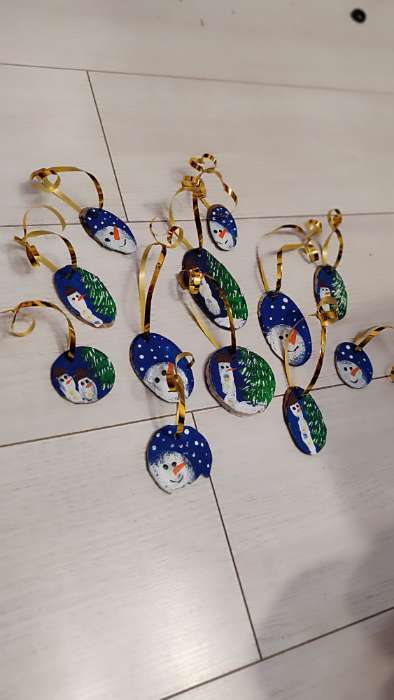 Фотография покупателя товара Набор из спилов дерева «Сосновый», набор 40 шт., 4 вида спилов - Фото 1