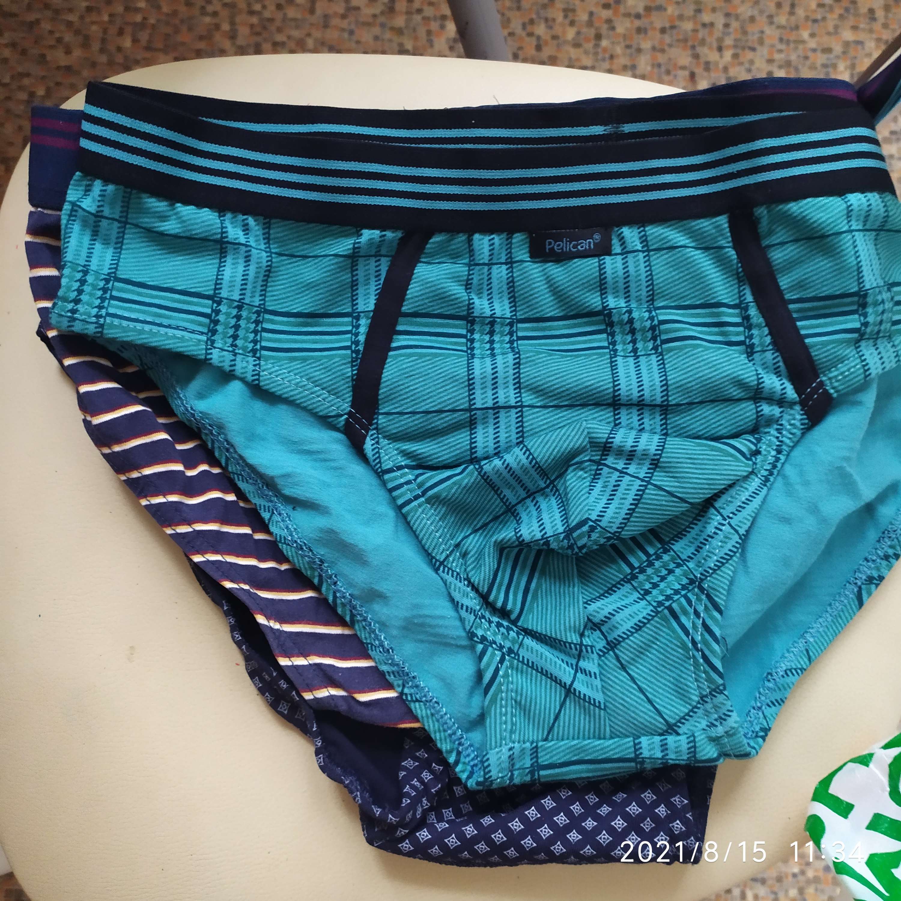 Фотография покупателя товара Трусы слипы мужские, размер 56, цвет blu - Фото 1