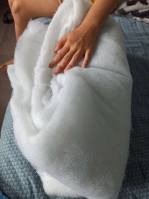 Фотография покупателя товара Рулончики для одеял, 1,5 × 2 м, Синтепон С100 - Фото 1