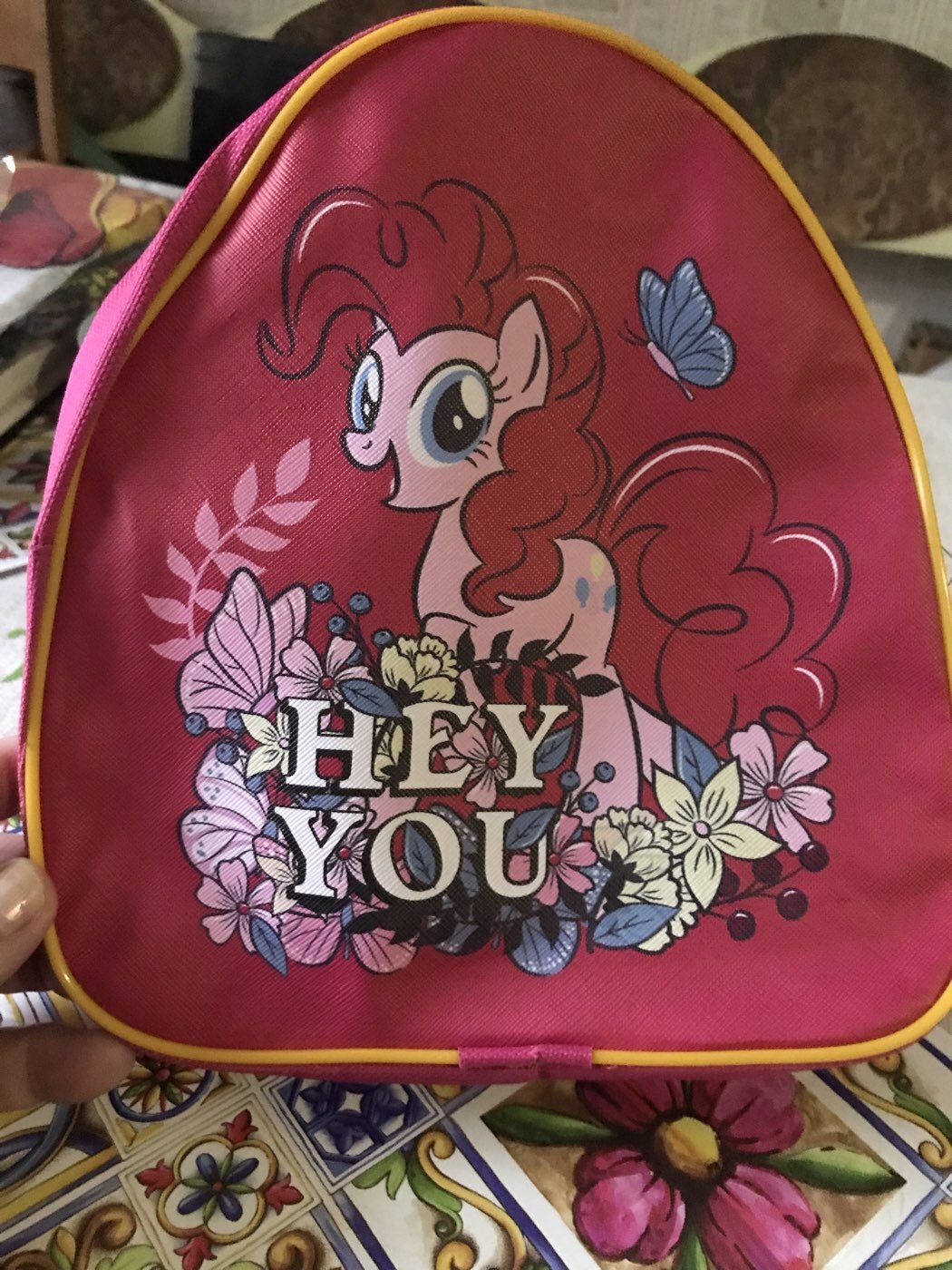 Фотография покупателя товара Рюкзак детский для девочки, 23х21х10 см, My Little Pony - Фото 1