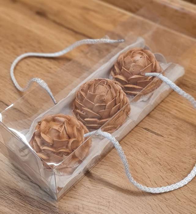 Фотография покупателя товара Коробка новогодняя под рулет, упаковка, «С Новым годом!», 22.5×7.8×7.8 см - Фото 2