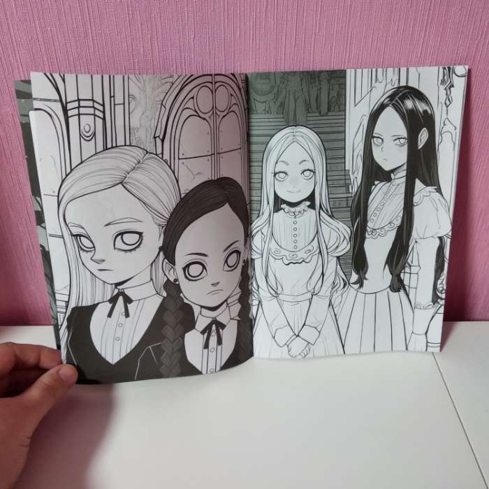 Фотография покупателя товара Раскраска «Девушка с косичками», А5, 16 стр. - Фото 5