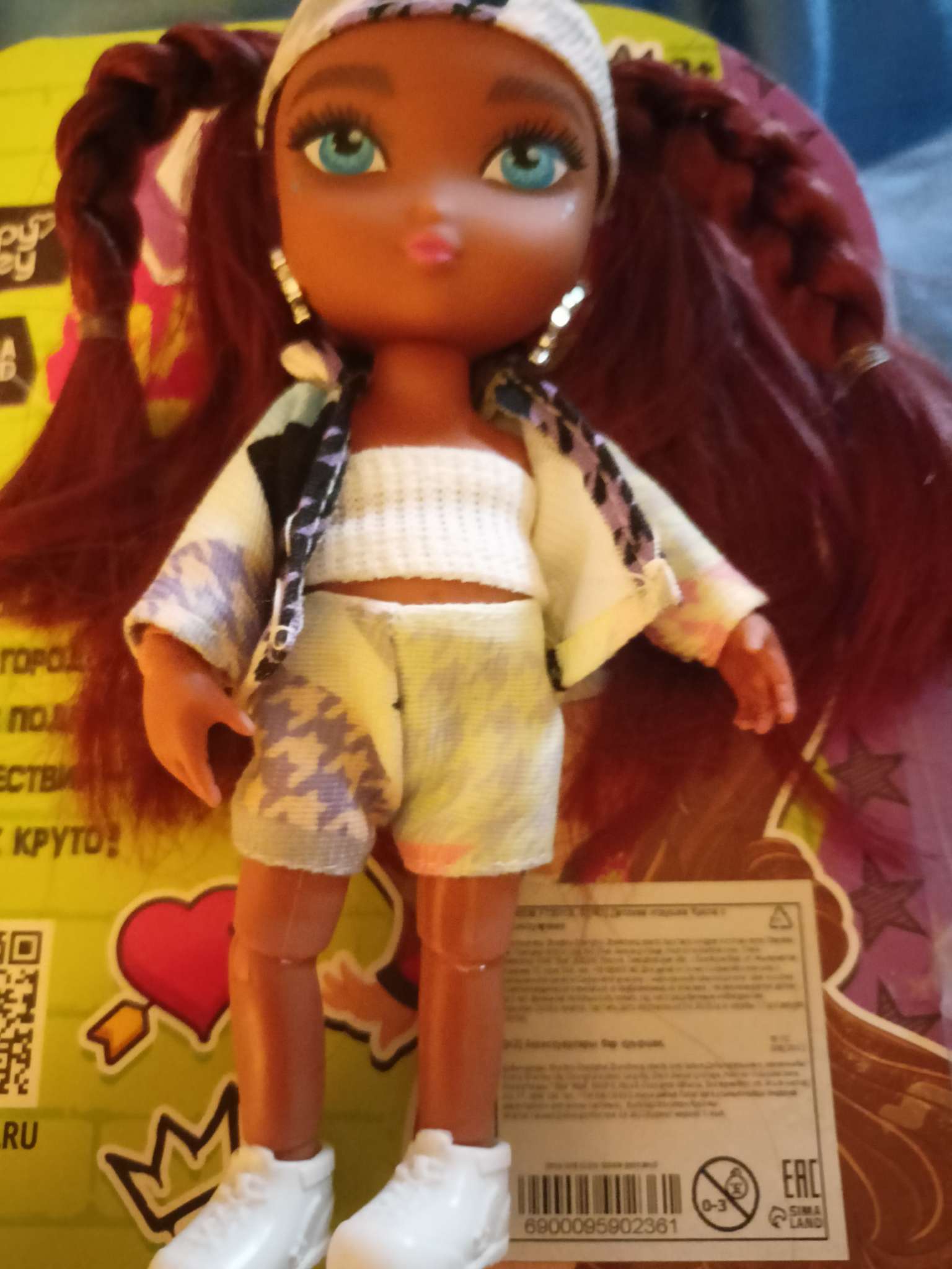 Фотография покупателя товара Кукла шарнирная «Крутая малышка» с аксессуарами, в шубке - Фото 5