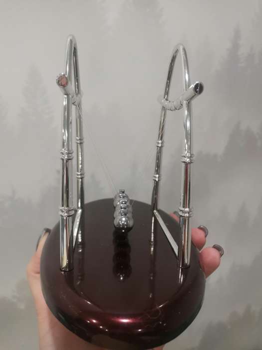 Фотография покупателя товара Маятник «Стрессоуталин» овал маленький 10.5×18×13.5 - Фото 2