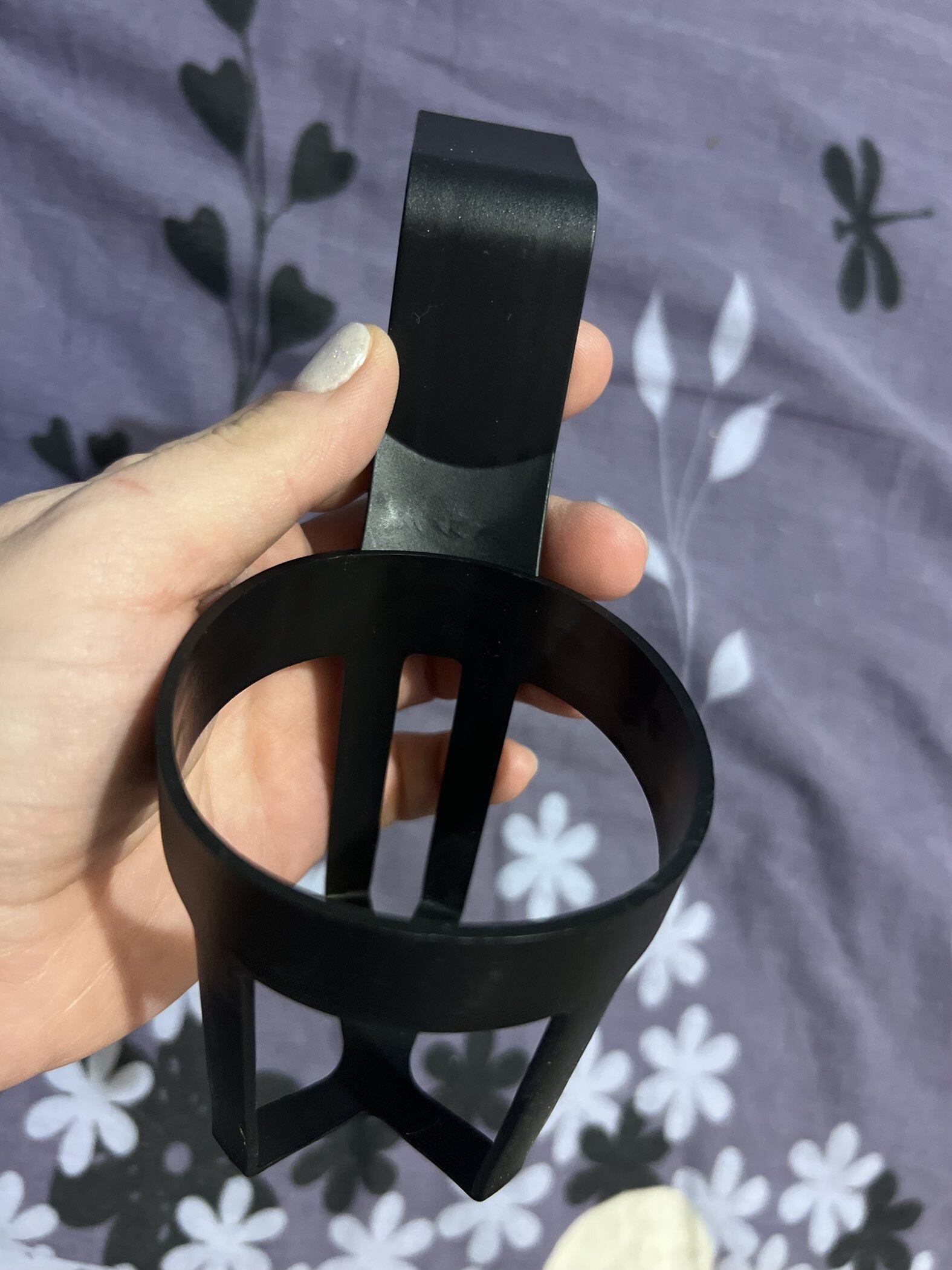 Фотография покупателя товара Держатель-подстаканник в автомобиль, черный - Фото 5