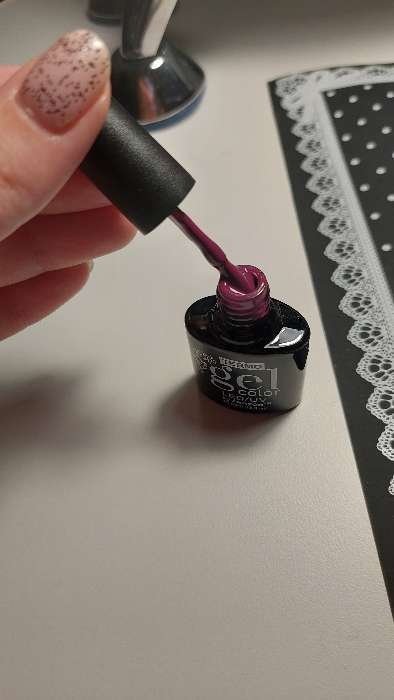 Фотография покупателя товара Гель-лак для ногтей "Термо", 10мл, LED/UV, цвет А2-051 темная лаванда - Фото 11