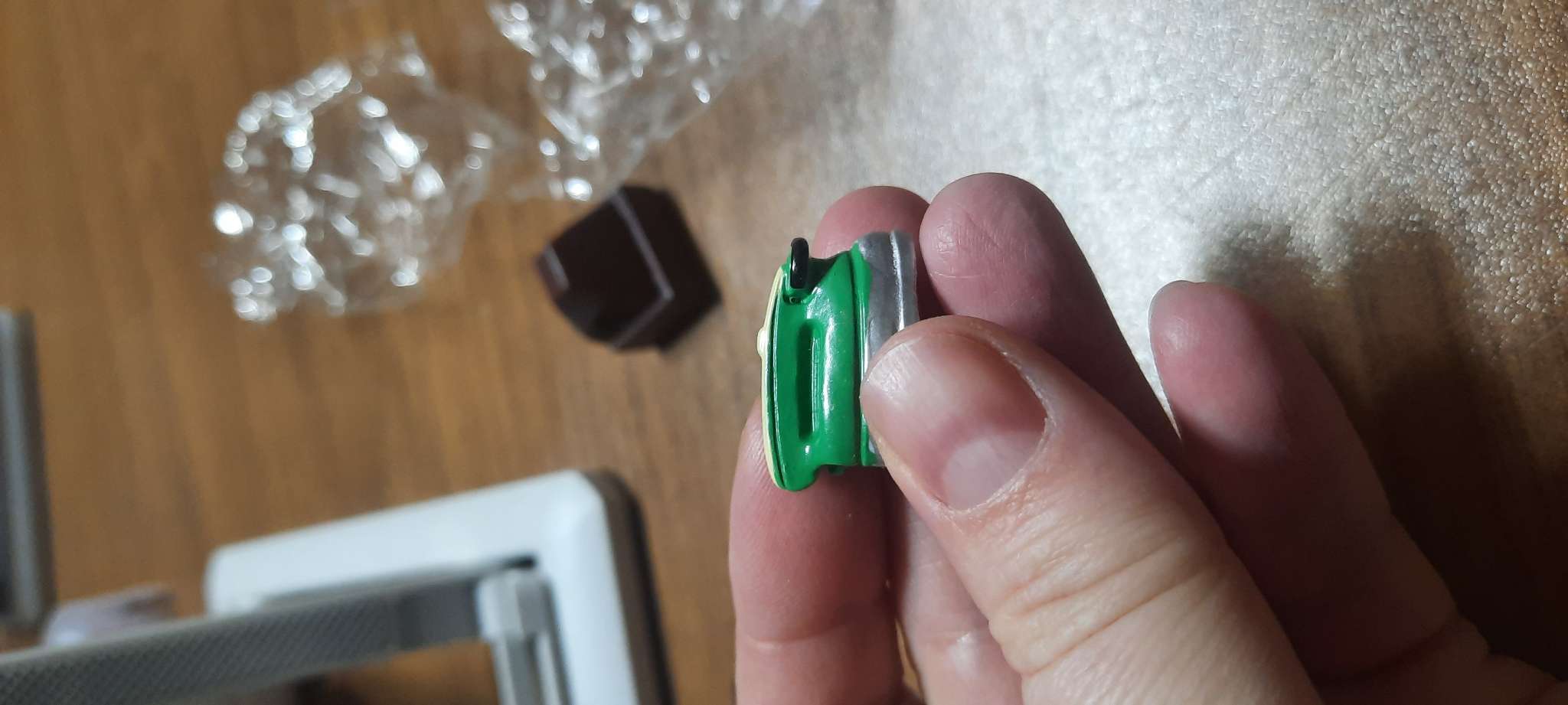 Фотография покупателя товара Миниатюра кукольная «Утюг», набор 3 шт., размер 1 шт. — 1×2×1.2 см - Фото 1