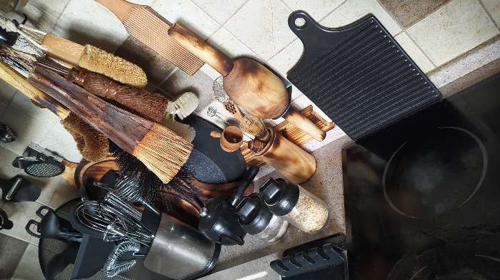 Фотография покупателя товара Блюдо керамическое для подачи Доляна «Гриль», 18×28 см, белое - Фото 2